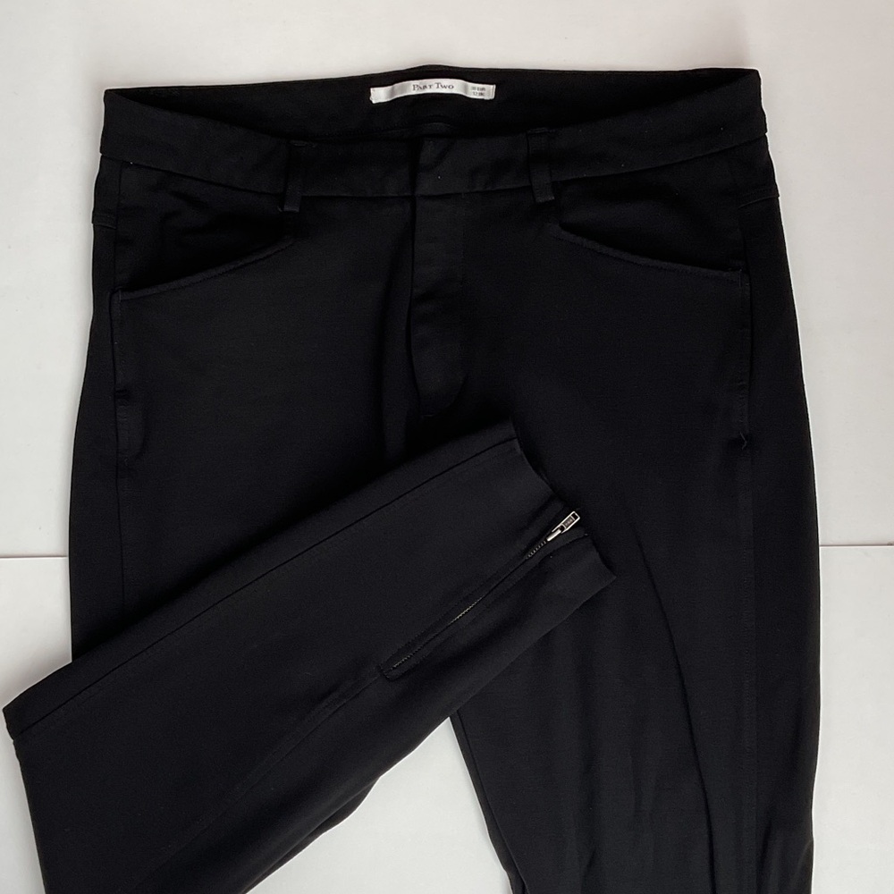 Part 2 Skinny Pants  With Zipped Ankles